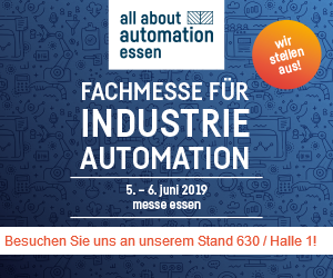 Messe all about automation Juni 2019 All about automation 2019 Essen